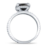 Cushion Cut CZ Ring