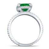 Cushion Cut CZ Ring