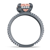 Cushion Cut CZ Ring