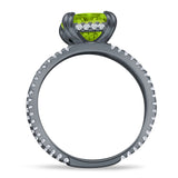 Cushion Cut CZ Ring