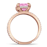 Cushion Cut CZ Ring