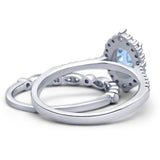 Art Deco Two Piece Oval Natural Stone Ring