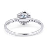 Minimalist Round Natural Stone Ring