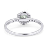 Minimalist Round Natural Stone Ring