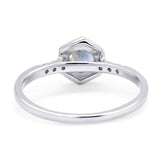 Minimalist Round Natural Stone Ring