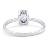 Vintage Style Oval Natural Stone Ring