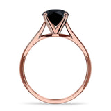 Pear Teardrop Natural Stone Cathedral Ring