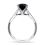 Pear Teardrop Natural Stone Cathedral Ring