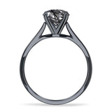 Pear Teardrop Natural Stone Cathedral Ring