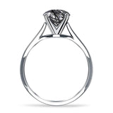 Pear Teardrop Natural Stone Cathedral Ring