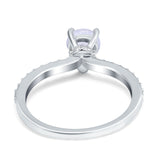 Pear Teardrop Natural Stone Wedding Ring