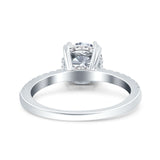 Art Deco Round Natural Stone Ring