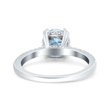 Art Deco Round Natural Stone Ring