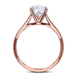 Oval Natural Stone Cathedral Ring