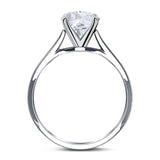 Oval Natural Stone Cathedral Ring