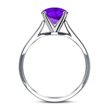Oval Natural Stone Cathedral Ring