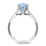 Oval Natural Stone Cathedral Ring