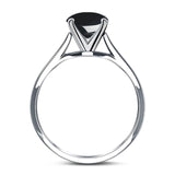 Oval Natural Stone Cathedral Ring