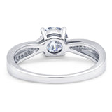 Vintage Style Round Natural Stone Twisted Ring