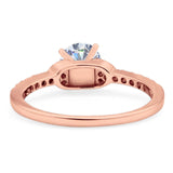 Art Deco Round Natural Stone Ring