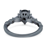 Art Deco Teardrop Pear Ring