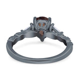 Art Deco Teardrop Pear Ring