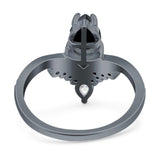 Pear Teardrop Natural Stone Wedding Ring