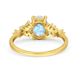 Art Deco Natural Moonstone Silver Ring