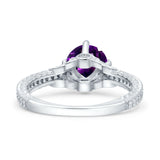 Art Deco Round Vintage Style Ring