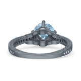 Art Deco Round Vintage Style Ring