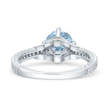 Art Deco Round Vintage Style Ring