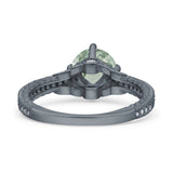 Art Deco Round Vintage Style Ring