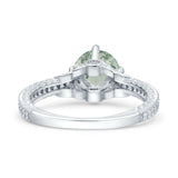 Art Deco Round Vintage Style Ring