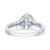 Art Deco Round Vintage Style Ring