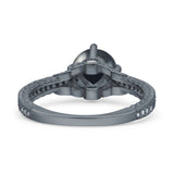 Art Deco Round Vintage Style Ring