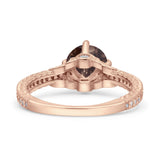 Art Deco Round Vintage Style Ring