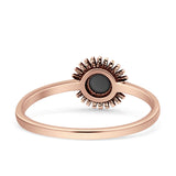 Sunflower Oxidized Ring
