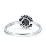 Sunflower Oxidized Ring