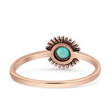 Sunflower Oxidized Ring
