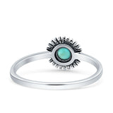 Sunflower Oxidized Ring