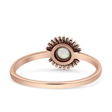 Sunflower Oxidized Ring