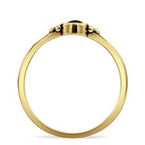 Oxidized Evil Eye Ring