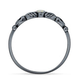 Heart Celtic Claddagh Ring