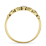 Heart Celtic Claddagh Ring