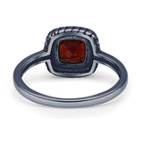 Oxidized Beaded Ring