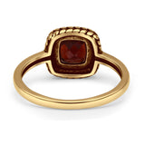 Oxidized Beaded Ring