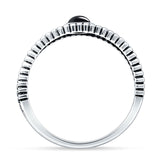 Oxidized Filigree Ring