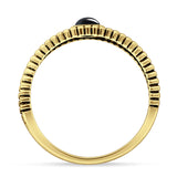 Oxidized Filigree Ring
