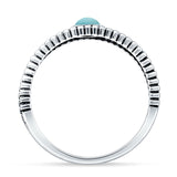 Oxidized Filigree Ring