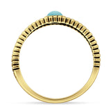 Oxidized Filigree Ring